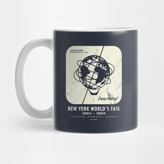 1964-65 World's Fair, New York - Unisphere & 'I was there!' by deadmansupplyco